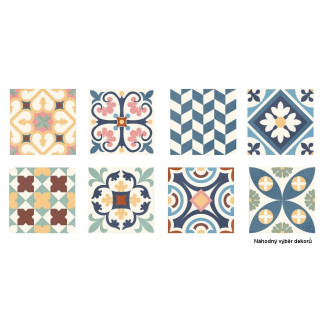 HERITAGE dlažba Taco Mix 16,5x16,5 (0,55m2) HER003