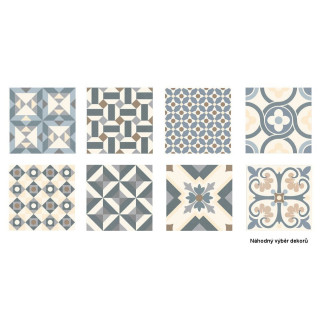 HERITAGE dlažba Taco Grey 16,5x16,5 (0,55m2) HER004