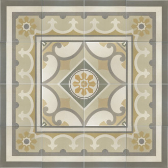 CAPRICE dlažba Burgundy Border 20X20 (EQ-5) (1m2) 20928