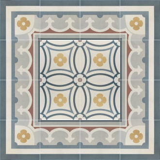 CAPRICE dlažba Saint Tropez Border 20x20 (EQ-5) (1m2) 20942