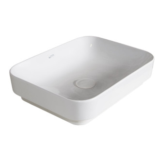 SOTT AQUA keramické umyvadlo 50x38cm, bílá 10SQ51050