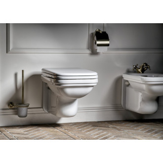 WALDORF WC sedátko, Soft Close, bílá/chrom 418801