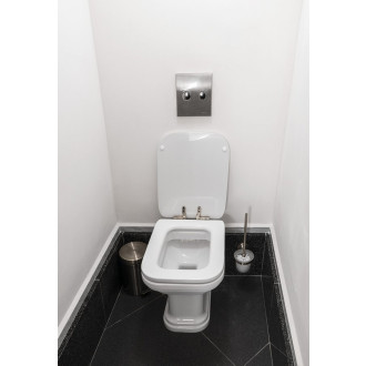 WALDORF WC sedátko, Soft Close, bílá/chrom 418801