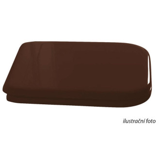 WALDORF WC sedátko, Soft Close, ořech/bronz 418640