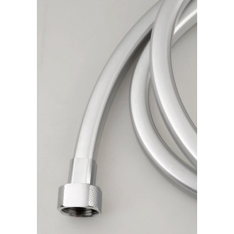 QUADROFLEX plastová sprchová hadice hranatá, 150cm, stříbrná/chrom 1208-13