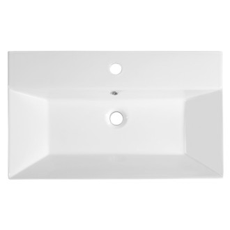 SISTEMA keramické umyvadlo 70x42cm, bílá 10SF50070