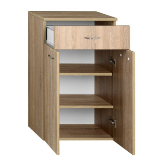 ZOJA/KERAMIA FRESH skříňka spodní se zásuvkou 50x78x29cm, dub platin 50315