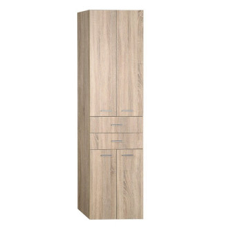ZOJA/KERAMIA FRESH skříňka vysoká se zásuvkami 50x184x29cm, dub platin 51296