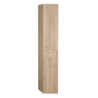 ZOJA/KERAMIA FRESH skříňka vysoká s košem 35x184x29cm, dub platin 51232