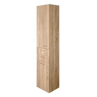ZOJA/KERAMIA FRESH skříňka vysoká s košem 35x184x29cm, dub platin 51232