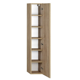 ZOJA/KERAMIA FRESH skříňka vysoká 25x140x20cm, dub platin 51127