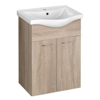 KERAMIA FRESH umyvadlová skříňka 51,1x74x34cm, dub platin 50058