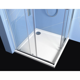 EASY čtvercová sprchová zástěna 900x900mm, čiré sklo EL5115