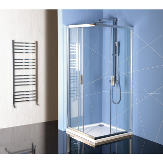 EASY čtvercová sprchová zástěna 900x900mm, čiré sklo EL5115