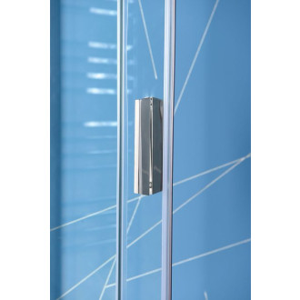 EASY čtvercová sprchová zástěna 900x900mm, čiré sklo EL5115