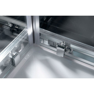 EASY čtvercová sprchová zástěna 800x800mm, čiré sklo EL5215