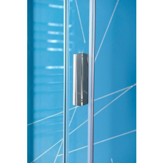 EASY čtvercová sprchová zástěna 800x800mm, čiré sklo EL5215