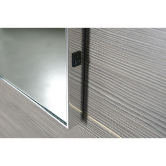 BORA zrcadlo s LED osvětlením a vypínačem 1000x600mm, chrom AL716
