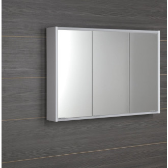 BATU galerka 100x71x15cm, 2x LED osvětlení, bílá 1141130
