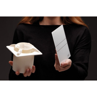 E-120 GT koupelnový ventilátor axiální s časovačem, 15W, potrubí 120mm, bílá 901100