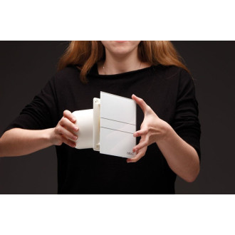 E-150 GT koupelnový ventilátor axiální s časovačem, 21W, potrubí 150mm, bílá 902100