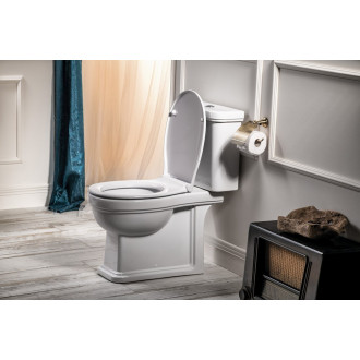 CLASSIC WC sedátko, Soft Close, bílá/chrom MSC87CN11