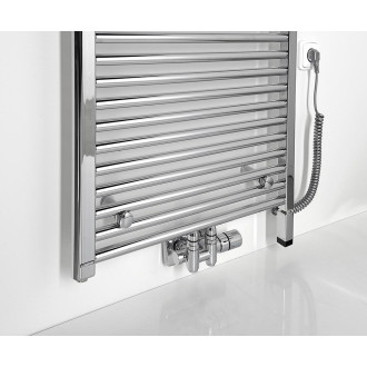 ONE D topná tyč s termostatem, 600 W, pravá, chrom ONE-D-C-600