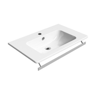 PURA čelní držák ručníků 80cm, chrom PAPR80
