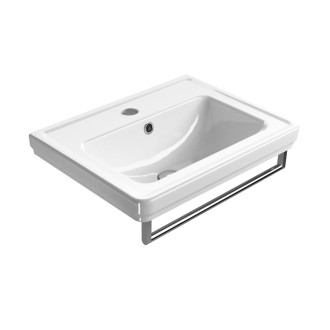 CLASSIC čelní držák ručníků 75cm, chrom PACL75