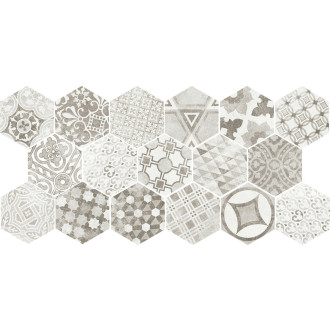 HEXATILE CEMENT dlažba Garden Grey 17,5x20 (EQ-10D) (0,714m2) 22099