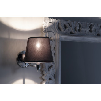 HANBO nástěnné svítidlo E27, 60W, 230V, chrom AU526