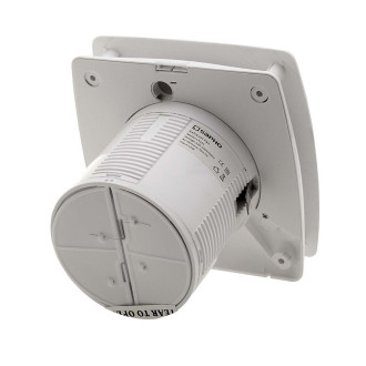 LEX koupelnový ventilátor axiální, 15W, potrubí 100mm, bílá LX101