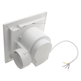 TECTO stropní ventilátor axiální s časovačem, 20W, potrubí 100mm, bílá TC202