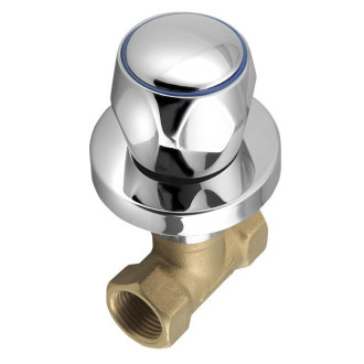 Podomítkový uzavírací ventil 1/2", chrom VP621