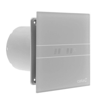 E-100 GSTH koupelnový ventilátor axiální s automatem,4W/8W,potrubí 100mm,stříbr 900600