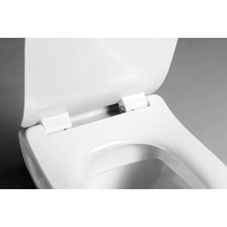 EDITA WC sedátko, SLIM, Soft Close, bílá 1703-458