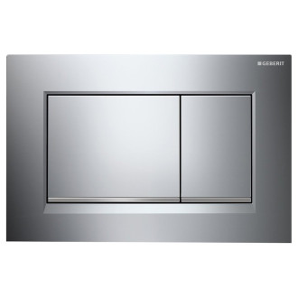 GEBERIT SIGMA30 ovládací tlačítko, chrom lesk