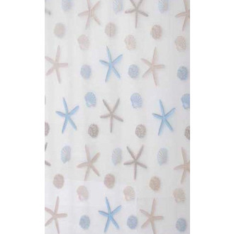 Sprchový závěs 180x200cm, vinyl, hvězdice ZV016