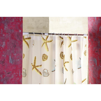 Sprchový závěs 180x200cm, vinyl, hvězdice ZV016