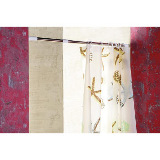 Teleskopická rozpěrná tyč 70-120cm, nerez lesk TZ120