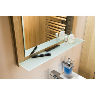 NIROX zrcadlo v rámu 600x800mm, dub stříbrný NX608-1111