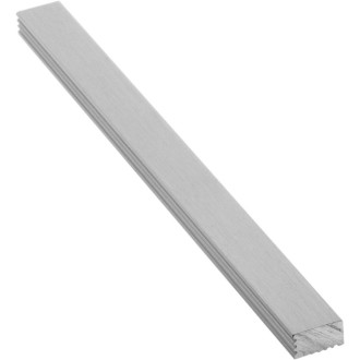 Lišta do obkladů, kartáčovaný eloxovaný hliník, L100cm, 9x5mm VR951 VR951