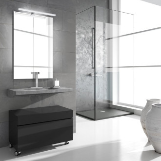 FELINA LED svítidlo, 10 W, 458x15x112 mm, chrom FE045