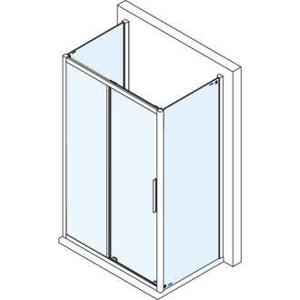 LUCIS LINE třístěnný sprchový kout 1100x700x700mm L/P varianta DL1115DL3215DL3215