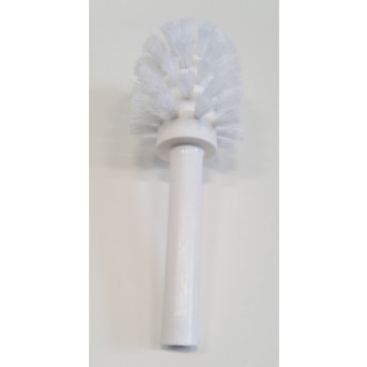 Kartáč pro WC štětku GLAMOUR 573303, bílá