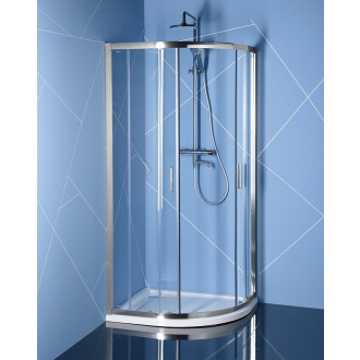 EASY čtvrtkruhová sprchová zástěna 1200x900mm, L/R, čiré sklo EL2715