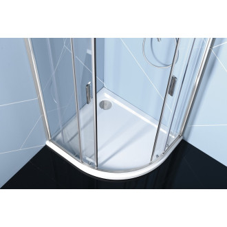 EASY čtvrtkruhová sprchová zástěna 1200x900mm, L/R, čiré sklo EL2715