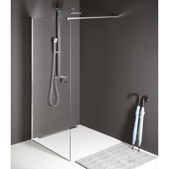 MODULAR SHOWER jednodílná zástěna pevná k instalaci na zeď, 700 mm MS1-70