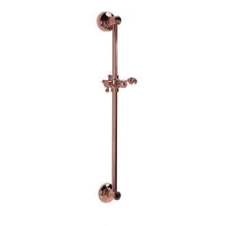 ANTEA sprchová tyč, posuvný držák, kulatá, 670mm, růžové zlato SAL0037