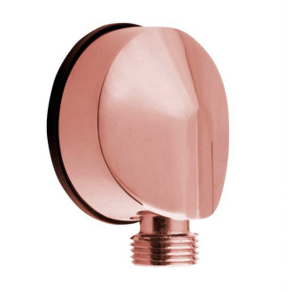 Vývod sprchy, průměr 50mm, růžové zlato 9817